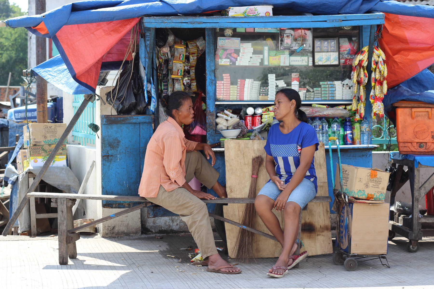 Street shops