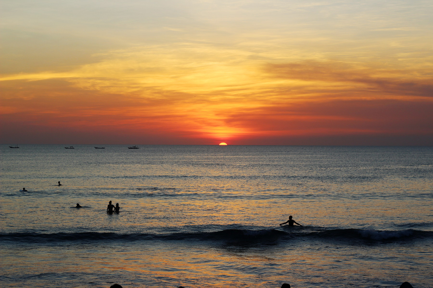 Sunset in Kuta